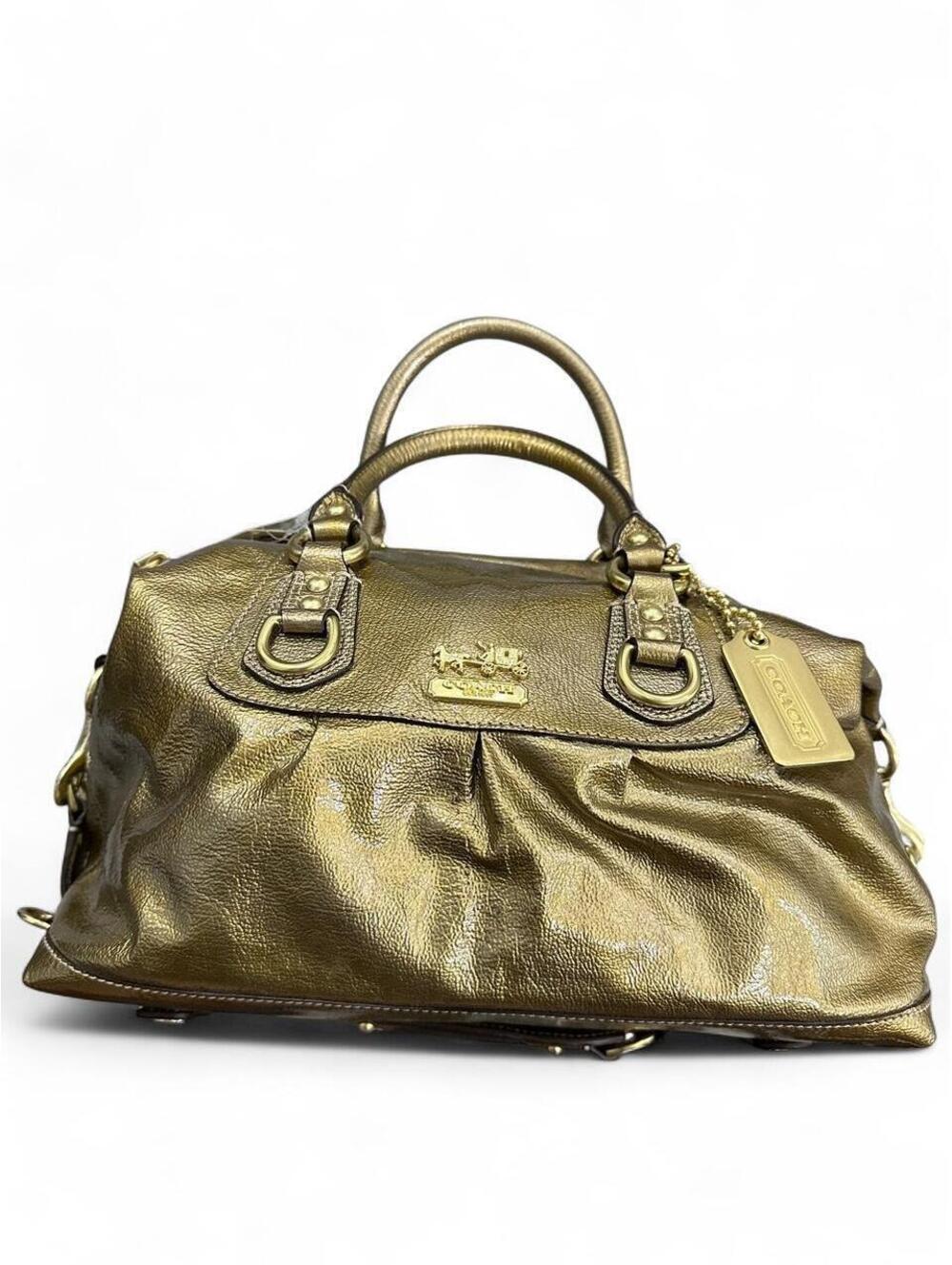 Y2k vintage Coach Madison Sabrina Satchel style number 15385